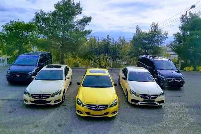 Tourist transport vehicle fleet by Ridebly